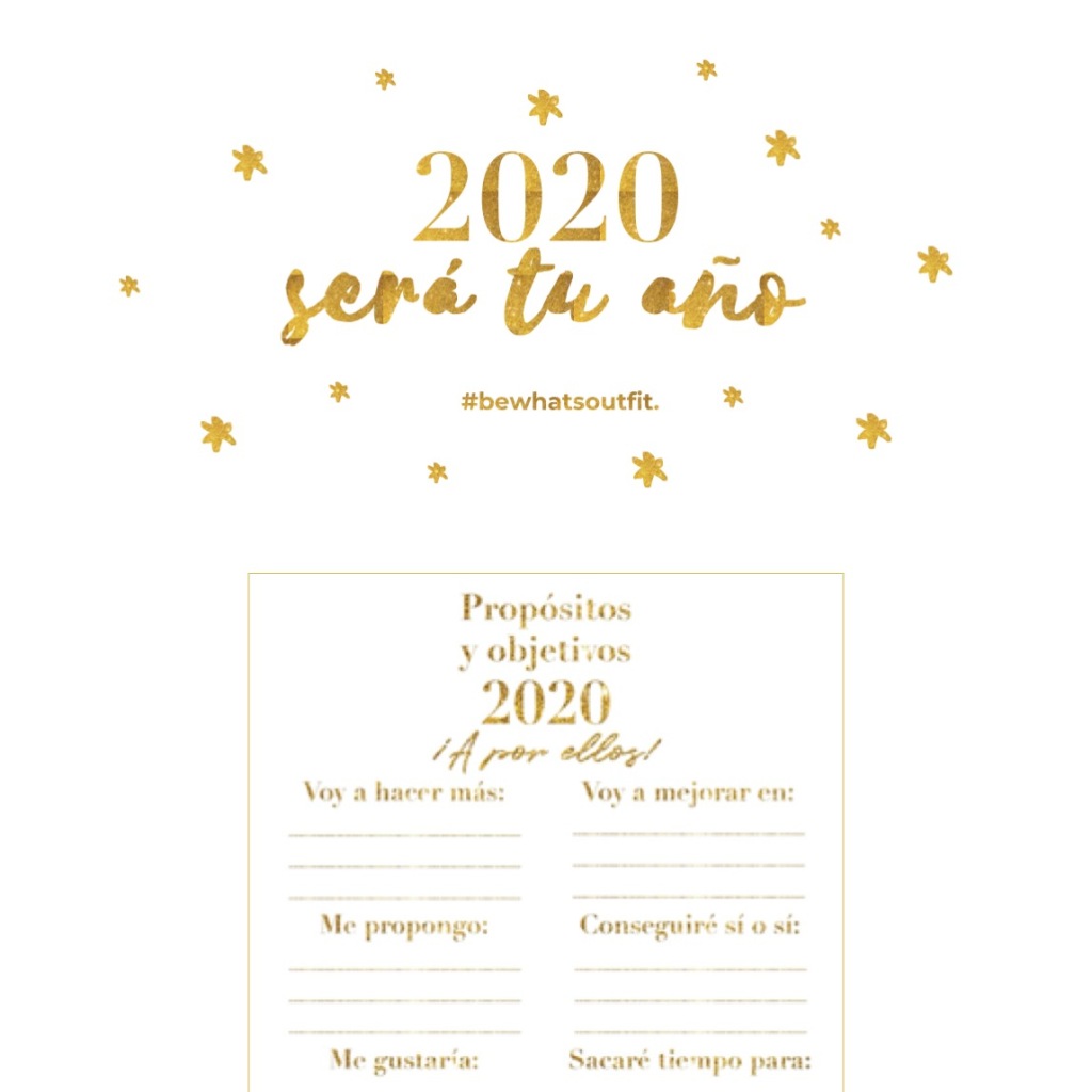 Lista de propósitos y objetivos 2020 ¡a por ellos!